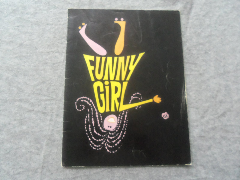 1966 FUNNY GIRL BROADWAY PROGRAM - MIMI HINES- JOHNNY DESMOND- PHIL FORD- J 7623