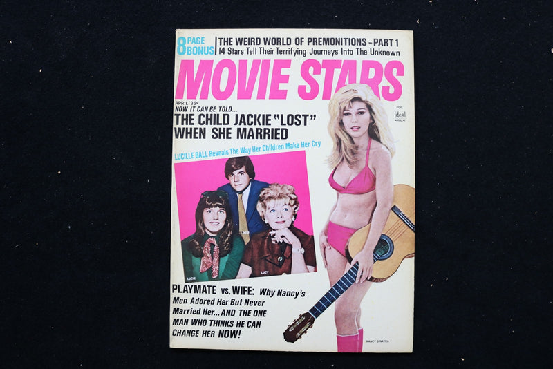 1969 APRIL MOVIE STARS MAGAZINE - NANCY SINATRA COVER - E 25730