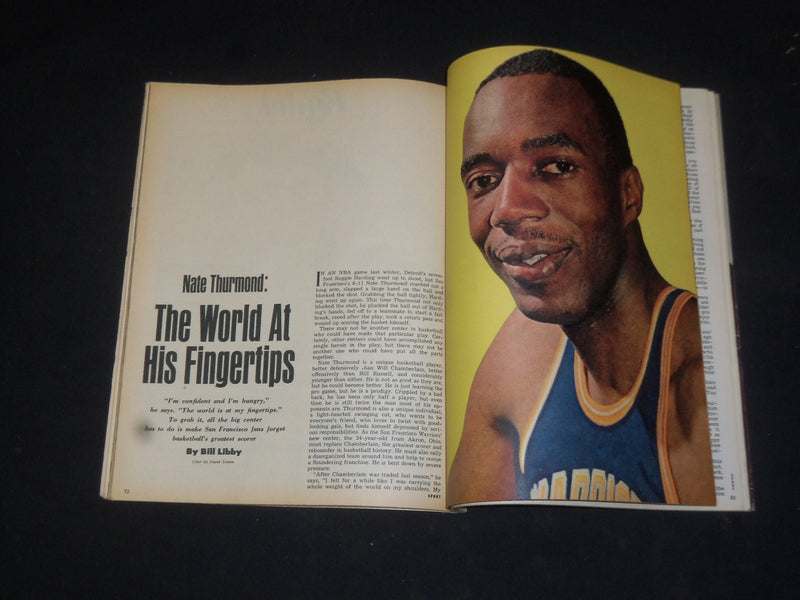 1965 NOVEMBER SPORT MAGAZINE - JOHNNY UNITAS & TOMMY MASON COVER - SP 8517