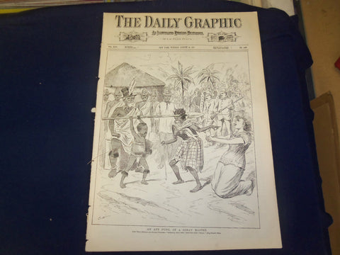 1887 AUGUST 30 THE DAILY GRAPHIC NEWSPAPER - APT PUPIL OF GREAT MASTER - NT 7666