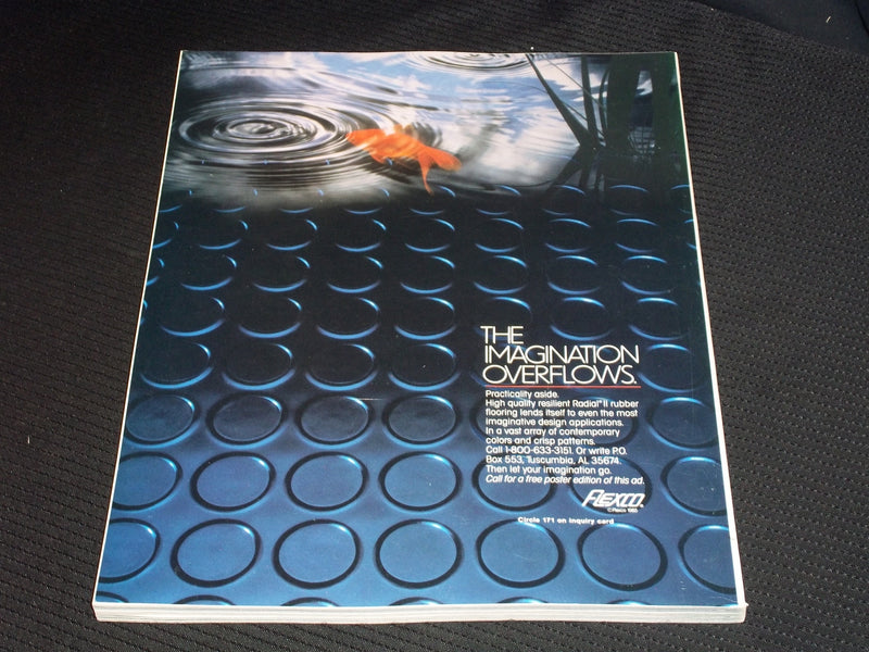 1985 JUNE ARCHITECTURAL RECORD MAGAZINE - TOWNHOUSES FRONT COVER - E 1003