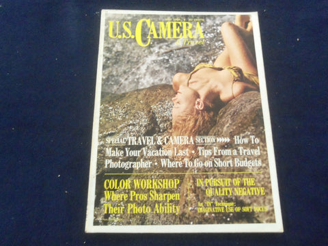 1966 MAY U.S CAMERA & TRAVEL MAGAZINE - HOW TO MAKE YOUR VACATION LAST- SP 4713U