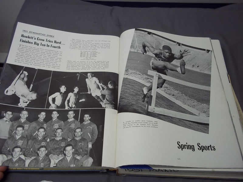 1951 MAKIO THE OHIO STATE UNIVERSITY YEARBOOK - VIC JANOWICZ BUCKEYES - YB 1719