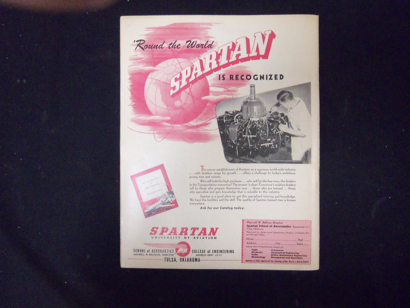 1947 APRIL AIR TRAILS & SCIENCE FRONTIERS MAGAZINE-STORIES, PHOTOS & ADS-ST 4186