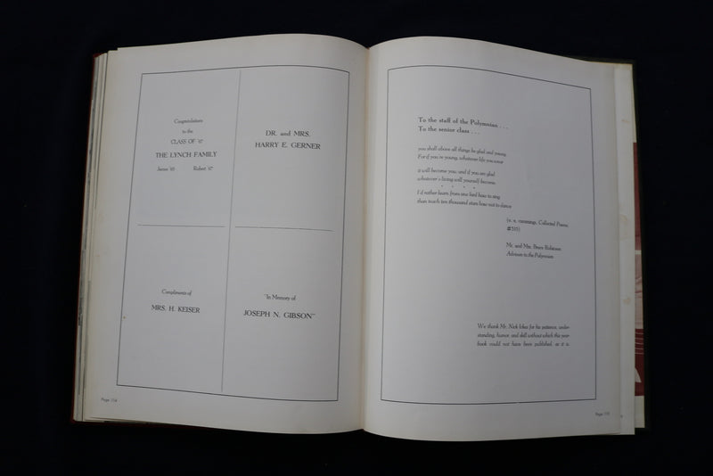 1967 POLYMNIAN NEW ACADEMY SCHOOL YEARBOOK - NEWARK, NEW JERSEY - YB 3445