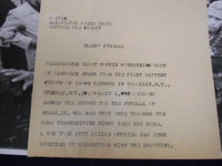 1976 NOVEMBER 30 RANDOLPH EVANS FUNERAL PRESS PHOTOS LOT OF 2 - J 1782