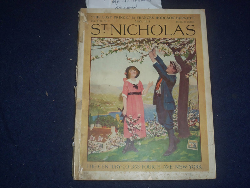 1915 MAY ST. NICHOLAS MAGAZINE - NORMAN ROCKWELL ILLUSTRATIONS - ST 5503K