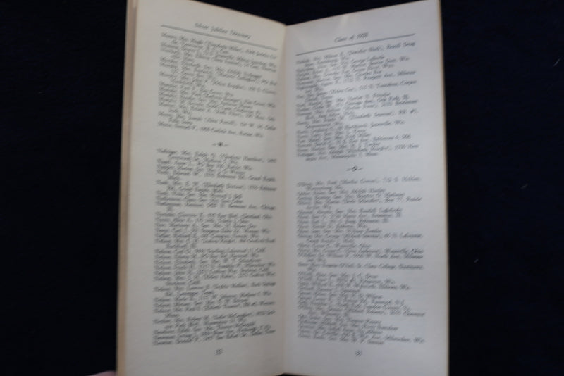 1953 WISCONSIN ALUMNI ASSOCIATION SILVER JUBILEE DIRECTORY CLASS OF 1928- K 1445
