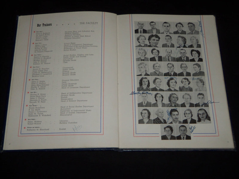 1949 TOM TOM OWEGO FREE ACADEMY YEARBOOK - OWEGO NEW YORK - YB 1459