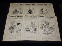 1880 JOURNAL AMUSANT ILLUSTRE FRENCH MAGAZINE LOT OF 30 - FASHION ILLUS- O 3197J
