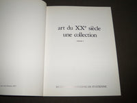 1986 ART DU XX SIECLE: UNE COLLECTION SOFTCOVER CATALOG - FRENCH - KD 4999