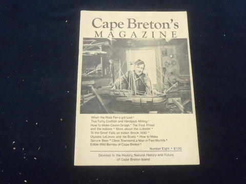 1974 JUNE CAPE BRETON'S MAGAZINE- HISTORY & FUTURE OF CAPE BRETON ISLAND- B 439T