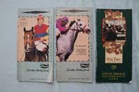 1992-2004 SANTA ANITA PARK HORSE RACING PROGRAMS - LOT OF 12 - O 3959
