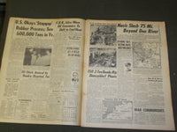 1942 AUGUST 2 NEW YORK SUNDAY NEWS - NAZIS 75 MI. BEYOND DON - NP 4300