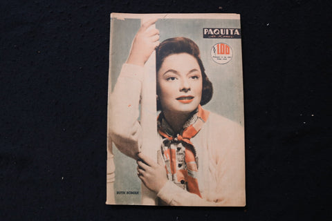 1957 FEBRUARY 11 PAQUITA MAGAZINE - RUTH ROMAN COVER - E 26109
