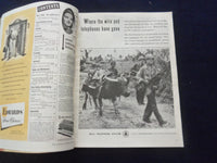 1945 OCTOBER THE AMERICAN HOME MAGAZINE -ELIZABETH TAYLOR, JR. FIREMEN- SP 6118O