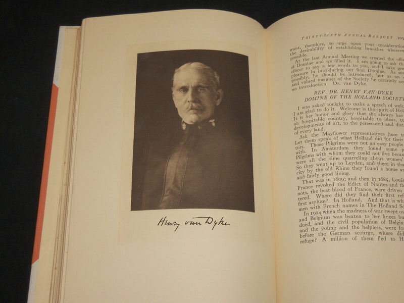 1918-1921 THE HOLLAND SOCIETY OF NEW YORK YEARBOOK LOT OF 3 - KD 3746