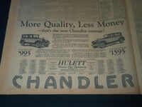 1926 NOV 21 NEW YORK TIMES AUTO & SPECIAL SECTION - FALL AND DOHENY - NT 7558