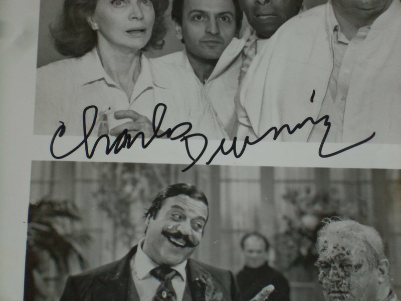 CHARLES DURNING 8 X 10 AUTOGRAPHED PHOTO - J 4022