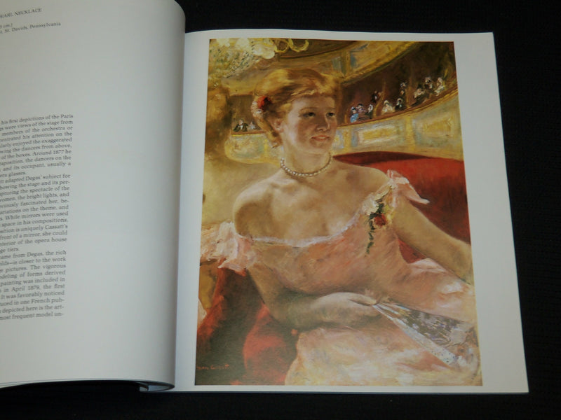 1976 MARY CASSATT OILS AND PASTELS SOFTCOVER BOOK BY E. JOHN BULLARD - R 719H