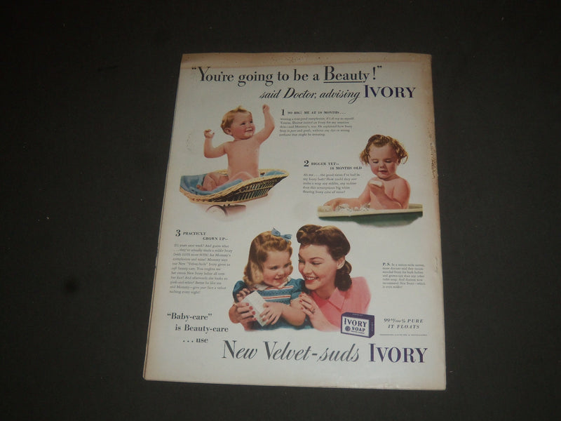 1942 JUNE MCCALL'S MAGAZINE - NICE COVER, STORIES & ADS - SP 6809