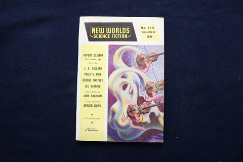 1961 NOVEMBER NEW WORLDS SOFTCOVER DIGEST MAGAZINE -VOLUME 38, NUMBER 112- K 445