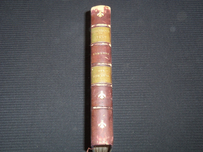 1900 RENAISSANCE IN ITALY BOOK BY JOHN ADDINGTON SYMONDS - KD 7660