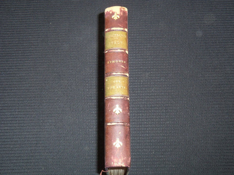 1900 RENAISSANCE IN ITALY BOOK BY JOHN ADDINGTON SYMONDS - KD 7660