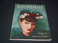 1941 MARCH MADEMOISELLE MAGAZINE - WHAT'S NEW NUMBER - SP 6537