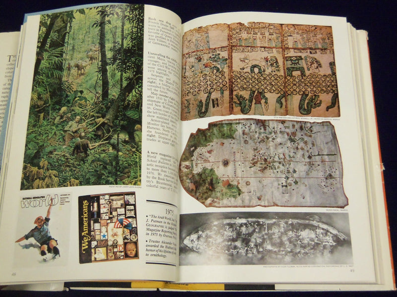 1888-1988 NATIONAL GEOGRAPHIC MAGAZINE INDEXES BOOK LOT OF 7 - PHOTOS - KD 1112