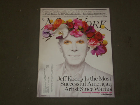 2013 MAY 13 NEW YORK MAGAZINE - JEFF KOONS - B 2150