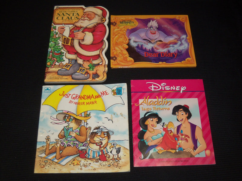 1980'S-1990'S ASSORTED CHILDREN'S BOOKS LOT OF 10 - LITTLE MERMAID - KD 3479L