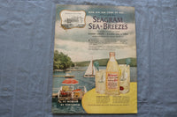 1952 JULY YACHTING MAGAZINE - CONNECTICUT TO CANADA AND RETURN - E 9400