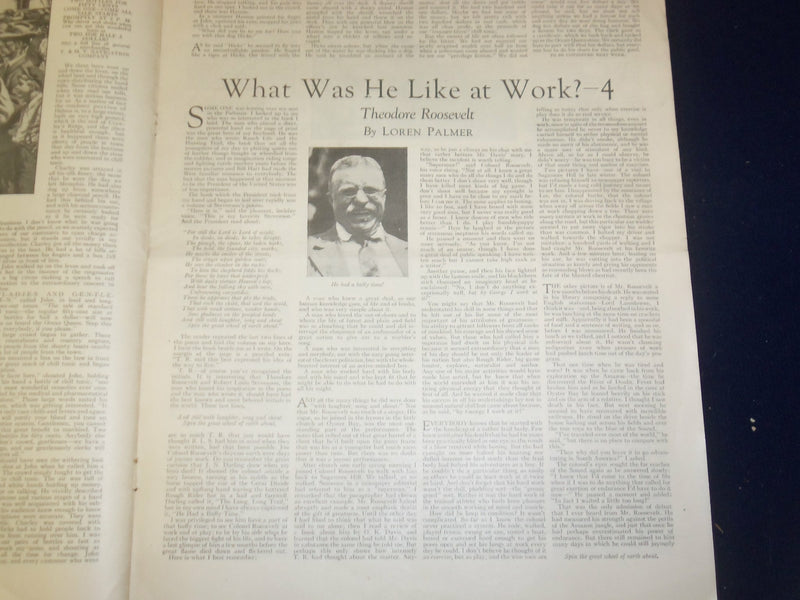 1926 JANUARY 14 THE YOUTH'S COMPANION MAGAZINE - H. L. MENCKEN - B 6729