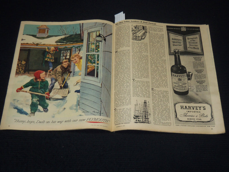 1952 DECEMBER 21 NEW YORK TIMES SUNDAY MAGAZINE SECTION - NATIVITY - NP 8939