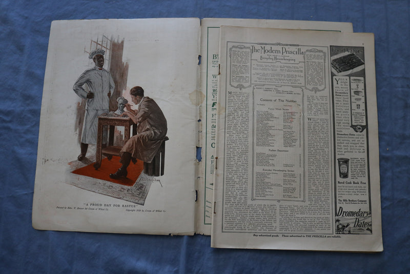 1914 MARCH THE MODERN PRISCILLA MAGAZINE - SPRING FASHION NUMBER - SP 4782J