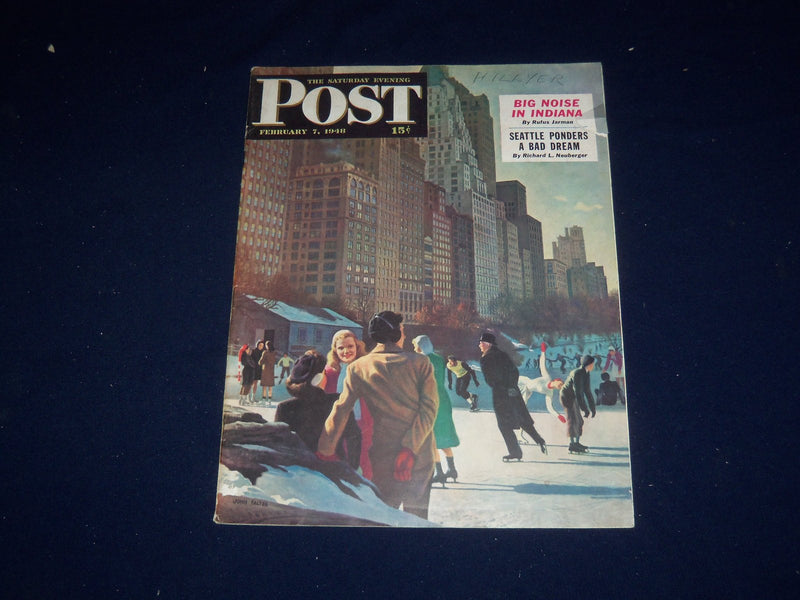 1948 FEBRUARY 7 THE SATURDAY EVENING POST MAGAZINE - ILLUSTRATED COVER - SP 5544