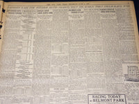 1915 JUNE 3 NEW YORK TIMES - AFFIDAVITS ABOUT LUSITANIA GUNS - NT 7693