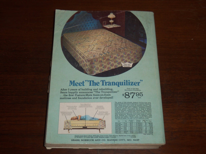 1969 FALL AND WINTER SEARS, ROEBUCK AND CO. CATALOG - GREAT FASHION - R 99A