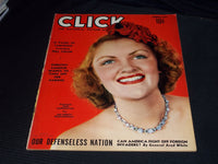 1940 FEBRUARY CLICK MAGAZINE - JEAN HARRINGTON FRONT COVER - E 20039