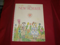 1984 FEBRUARY 13 NEW YORKER MAGAZINE FRONT COVER ONLY - GREAT ART FOR FRAMING