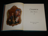 1969 CASANOVA HARDCOVER BOOK BY JOHN MASTERS - NICE PRINTS - KD 6866