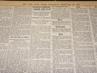 1919 FEB 22 NEW YORK TIMES - CIVIL WAR IN MUNICH, PREMIER EISNER SLAIN - NT 7973