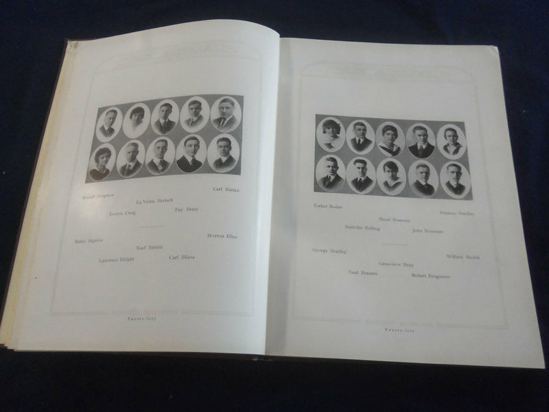 1917 THE ANNUAL ROCKFORD HIGH SCHOOL YEARBOOK - ROCKFORD, ILLINOIS - YB 2595