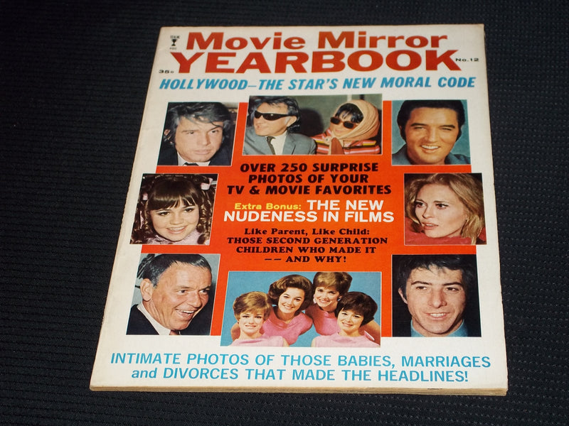 #12 MOVIE MIRROR YEARBOOK MAGAZINE - LIZ TAYLOR & RICHARD BURTON - E 16492