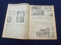 1965 MAY 31 BOSTON RECORD AMERICAN NEWSPAPER-NEW 'WRECKORD' ROAD DEATHS- NP 6300