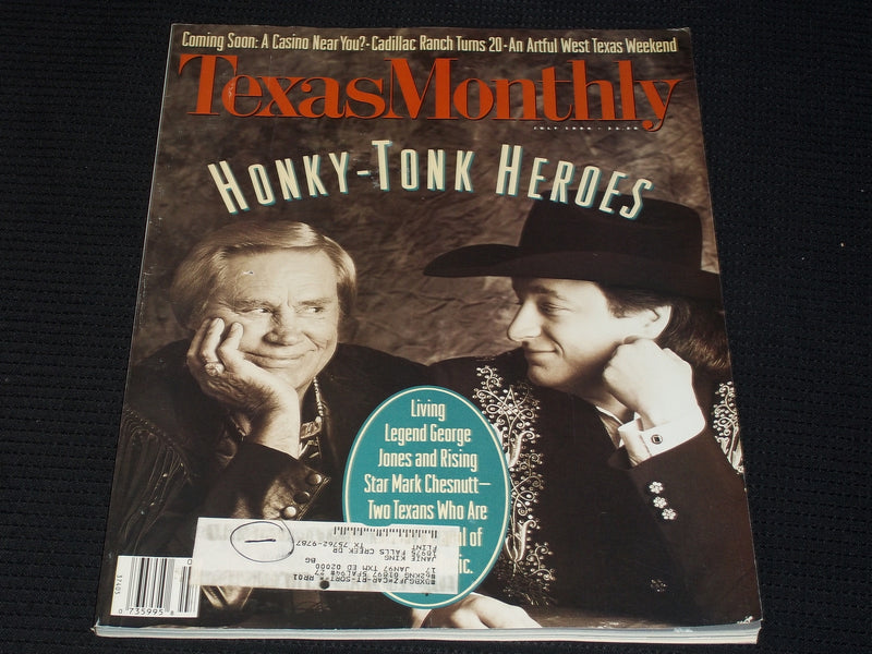 1994 JULY TEXAS MONTHLY MAGAZINE - GEORGE JONES MARK CHESNUTT COVER - E 7514