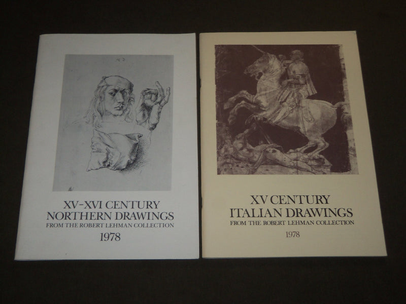 1978-1980 ROBERT LEHMAN COLLECTION CATALOG LOT OF 4 - SOFTCOVER - KD 5105