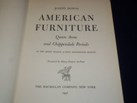 1952 AMERICAN FURNITURE QUEEN ANNE CHIPPENDALE PERIODS BOOK BY DOWNS - KD 3429
