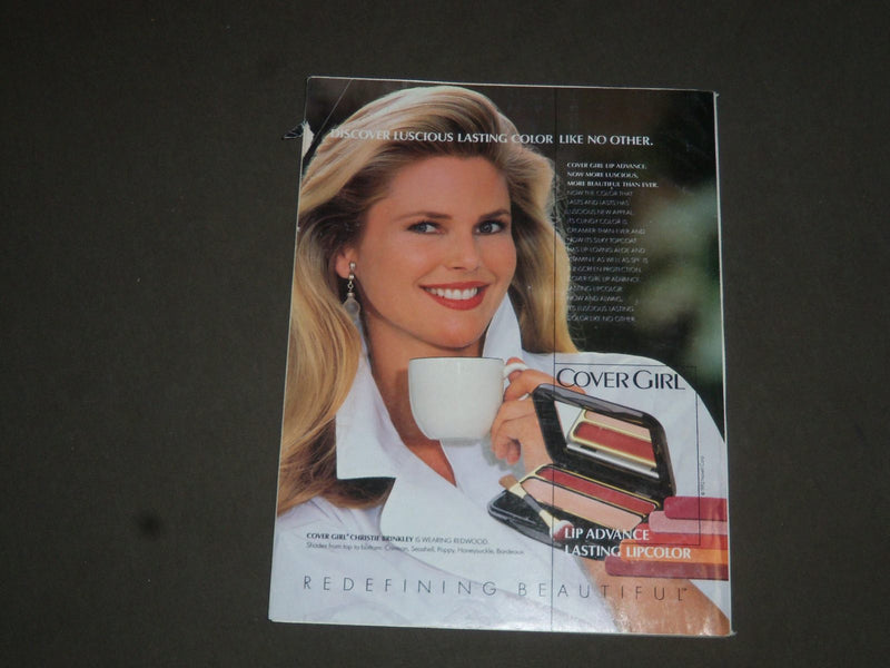 1993 FEBRUARY REDBOOK MAGAZINE - JOHN TRAVOLTA & KELLY PRESTON COVER - SP 6015